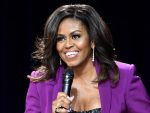 Image of Michelle Obama in an article about the Michelle Obama Podcast