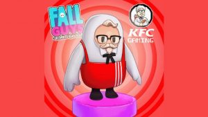 KFC's rendering of a Fall Guys avatar.