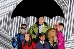 Characters from 'The Umbrella Academy.'