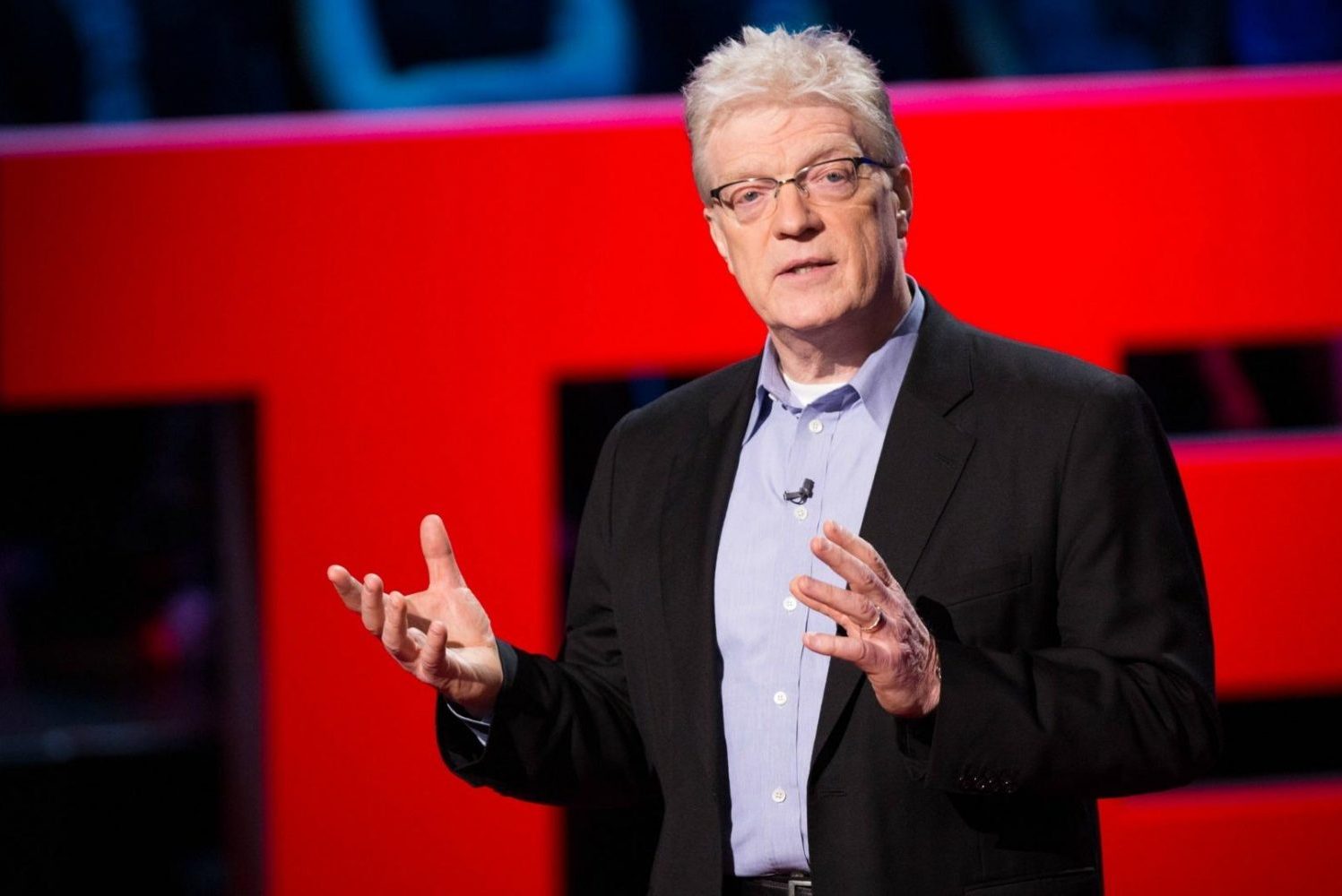 Sir Ken Robinson at a TED Talk on education