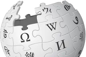 Image of Wikipedia logo for article on @depthsofwikipedia