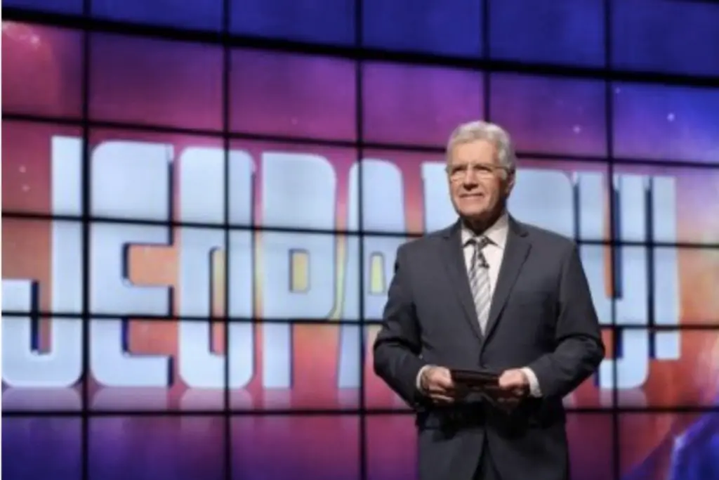 Image of Alex Trebek on "Jeopardy!"