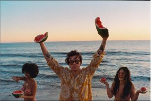 Harry Styles in the music video for Watermelon Sugar