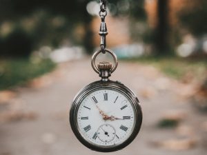 An image of a pocket watch for an article on daylight saving time.