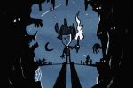 for an article on Don't Starve, an illustration of the main character of the video game