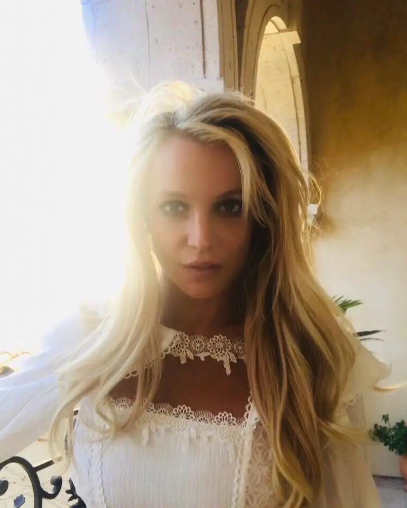 Photo of Britney Spears from her Instagram