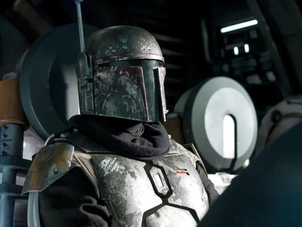 in an article about the future of Star Wars, a screenshot from The Mandalorian
