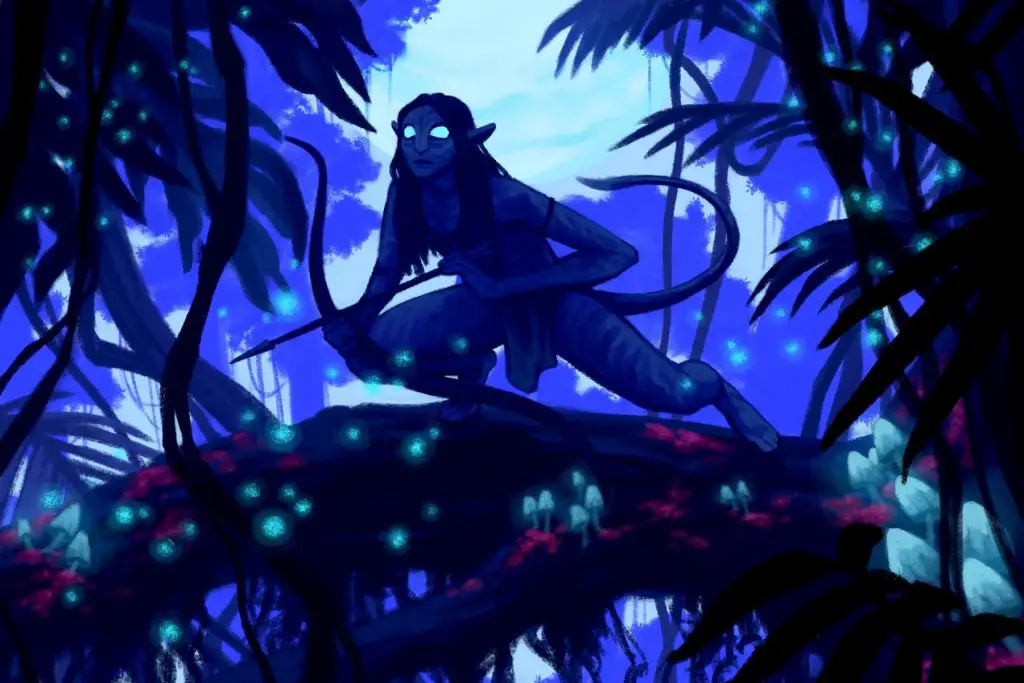 An illustration of a character from "Avatar"