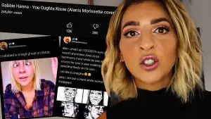 Gabbie Hanna presented in the thumbnail of a video by Angelika Oles