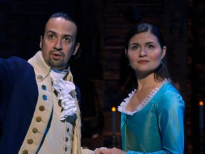 Screenshot of Hamilton on Disney plus