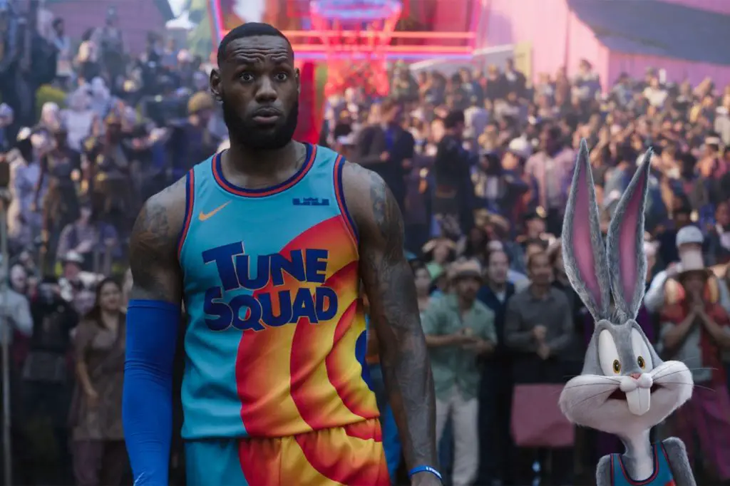 LeBron James in Space Jam: A New Legacy. (Image via Google Images)