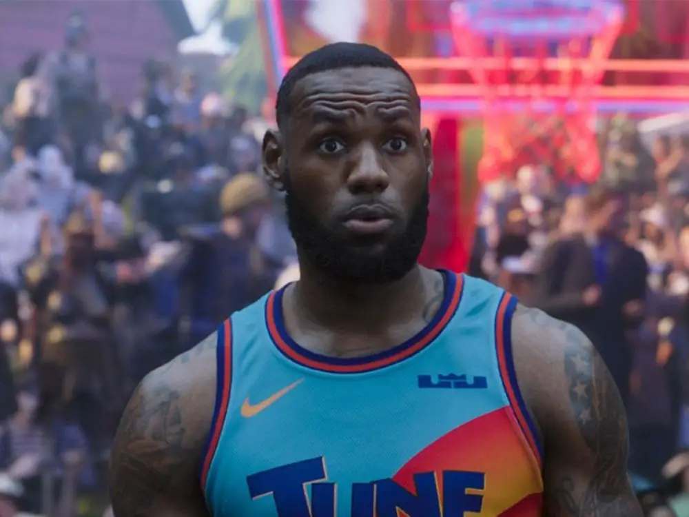 LeBron James in Space Jam: A New Legacy. (Image via Google Images)