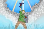 Illustration of Link in Legend of Zelda: Skyward Sword