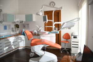 dental chair in an article about oral health