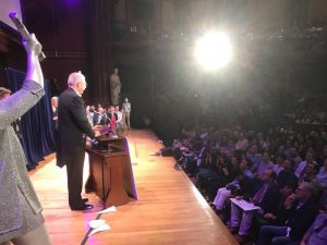 Ig Nobel Prize being awarded on stage