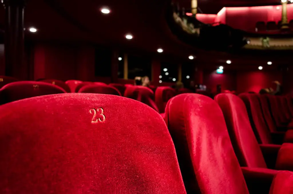 in an article about NXTUP, a movie seat in a movie theater