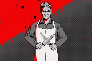 Illustration of Gordon Ramsay