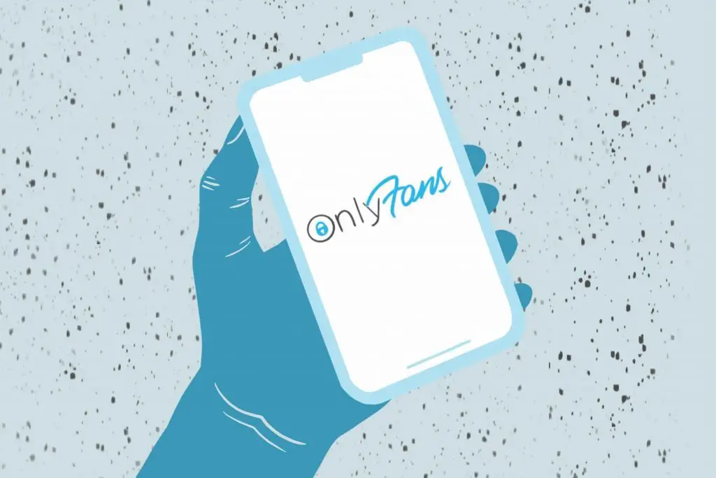 Illustration of the OnlyFans logo