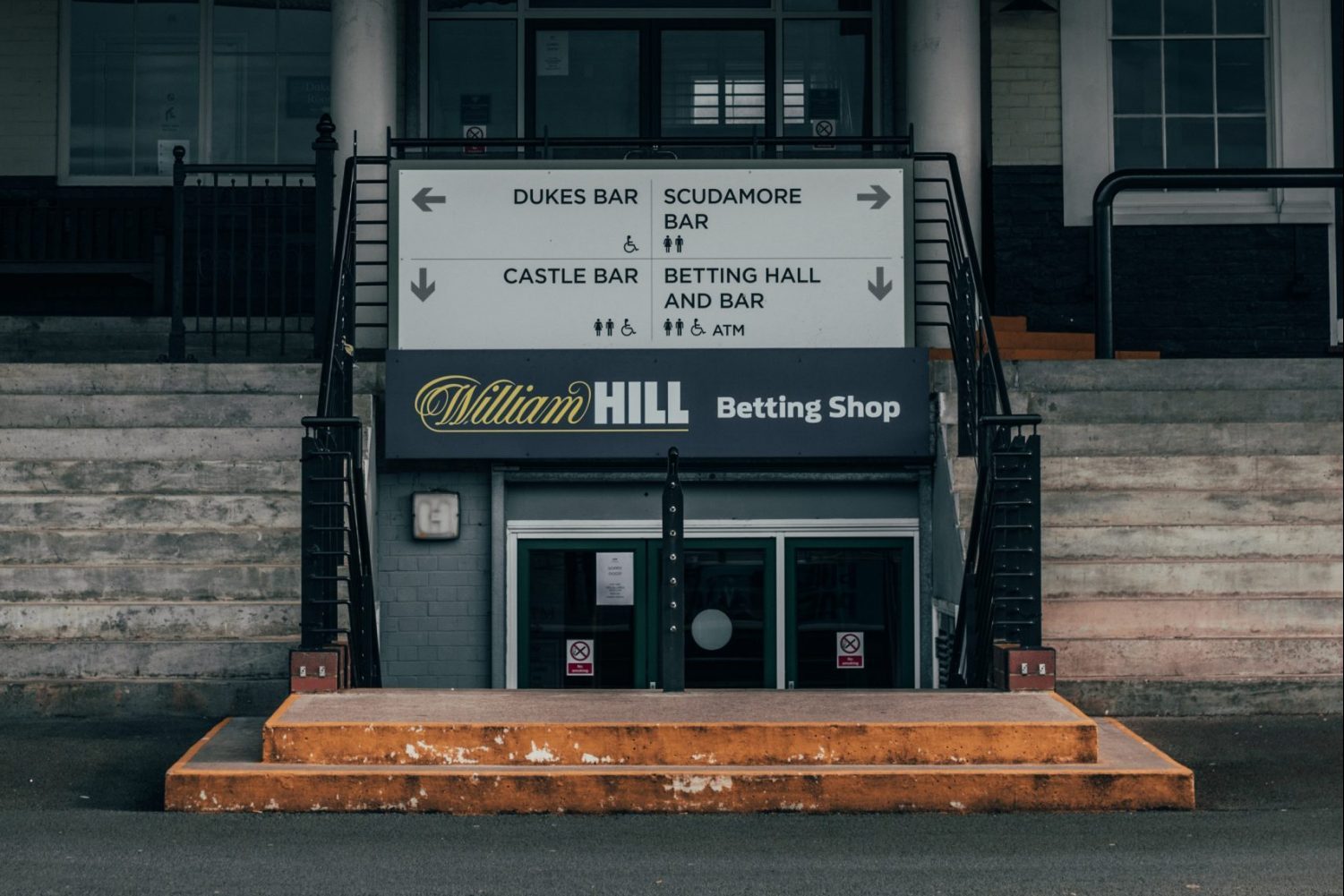 William Hill betting shop in an article about bookmakers