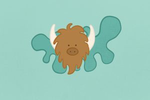 An illustration of the Yik Yak app's logo.