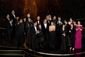 Photo of winners from the Oscars award shows