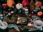 In an article about witches a photo of witchy items