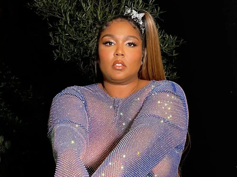 Lizzo outfit from Cardi B birthday party