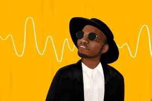 Illustration of rapper Anderson .Paak.