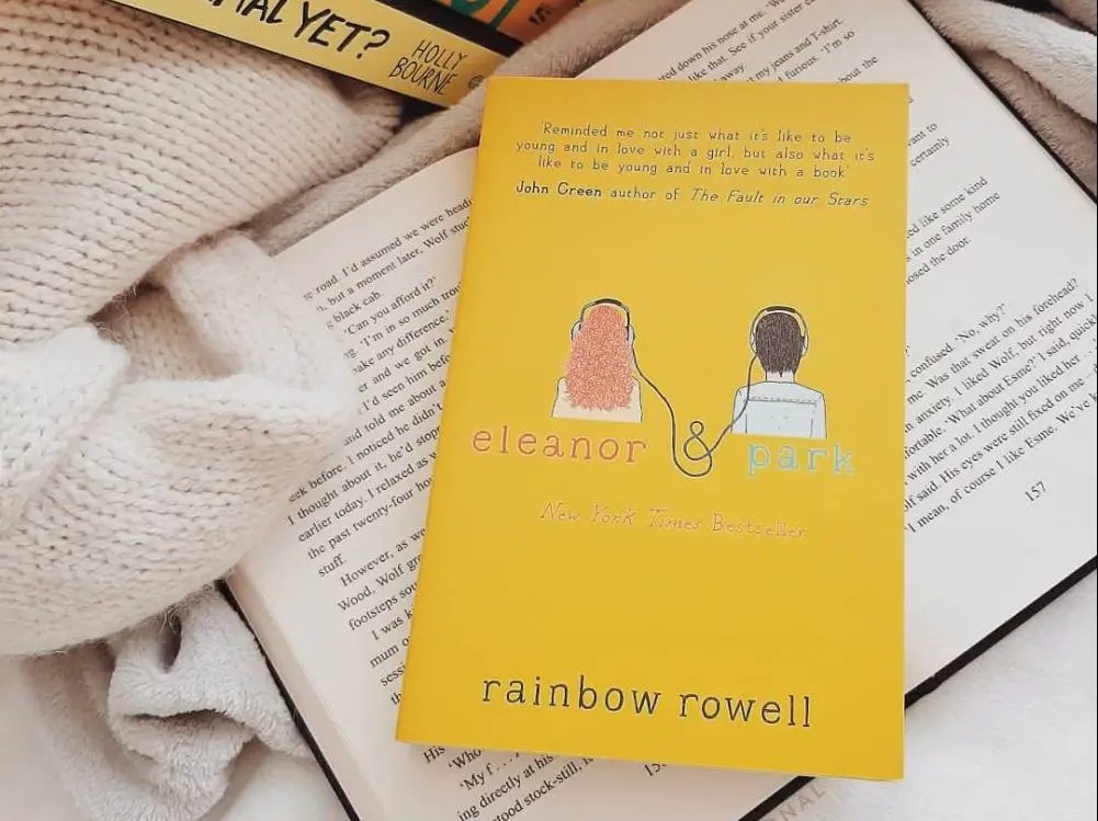 in article about problematic books, a picture of the book Eleanor and Park
