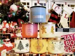 Bath and Body Works candles are often Christmas-themed