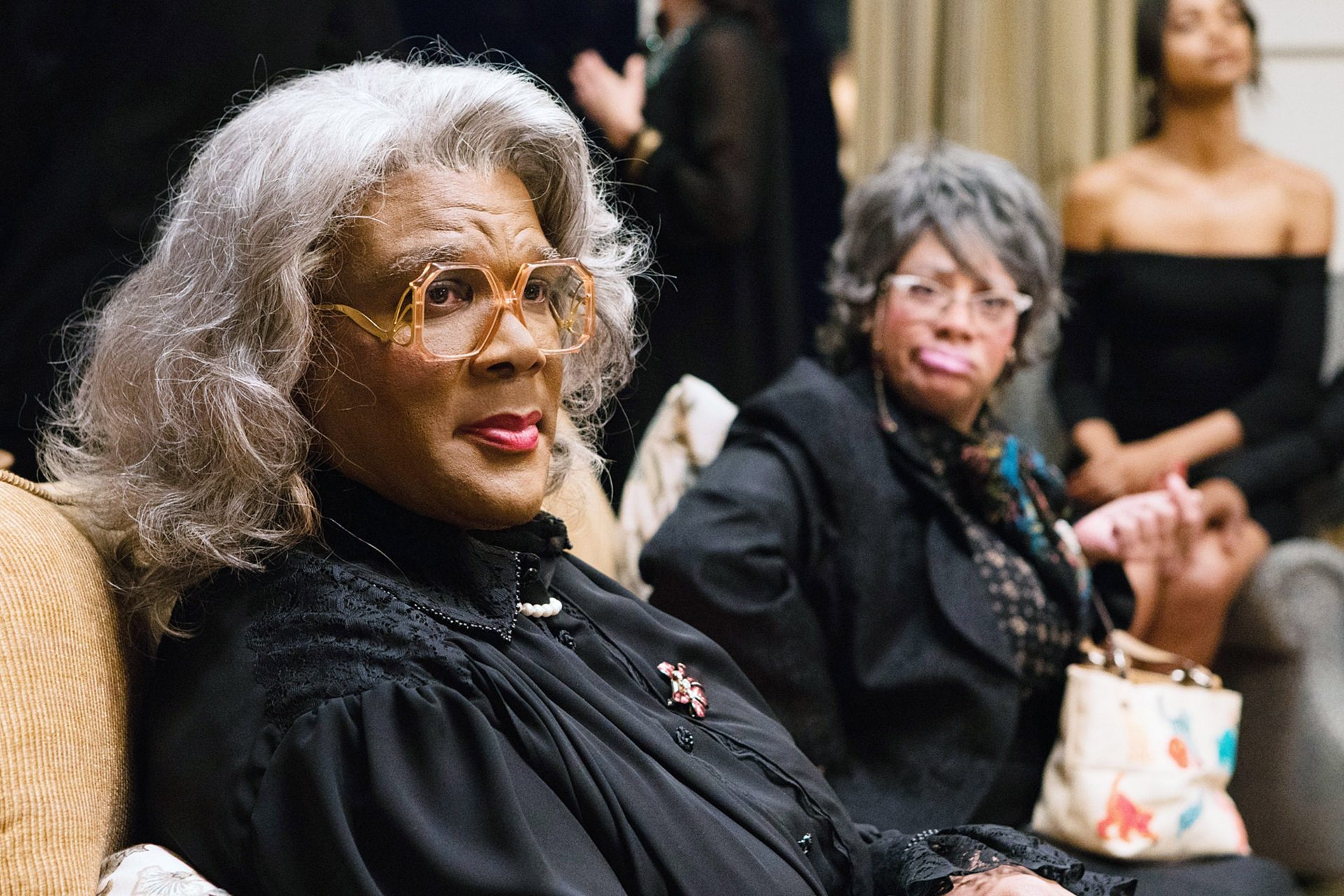 Image of Tyler Perry playing his character Madea