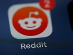 In an article about the Reddit antiwork movement, a photo of the Reddit app