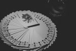 in an article on the online casino, playing cards fanned out