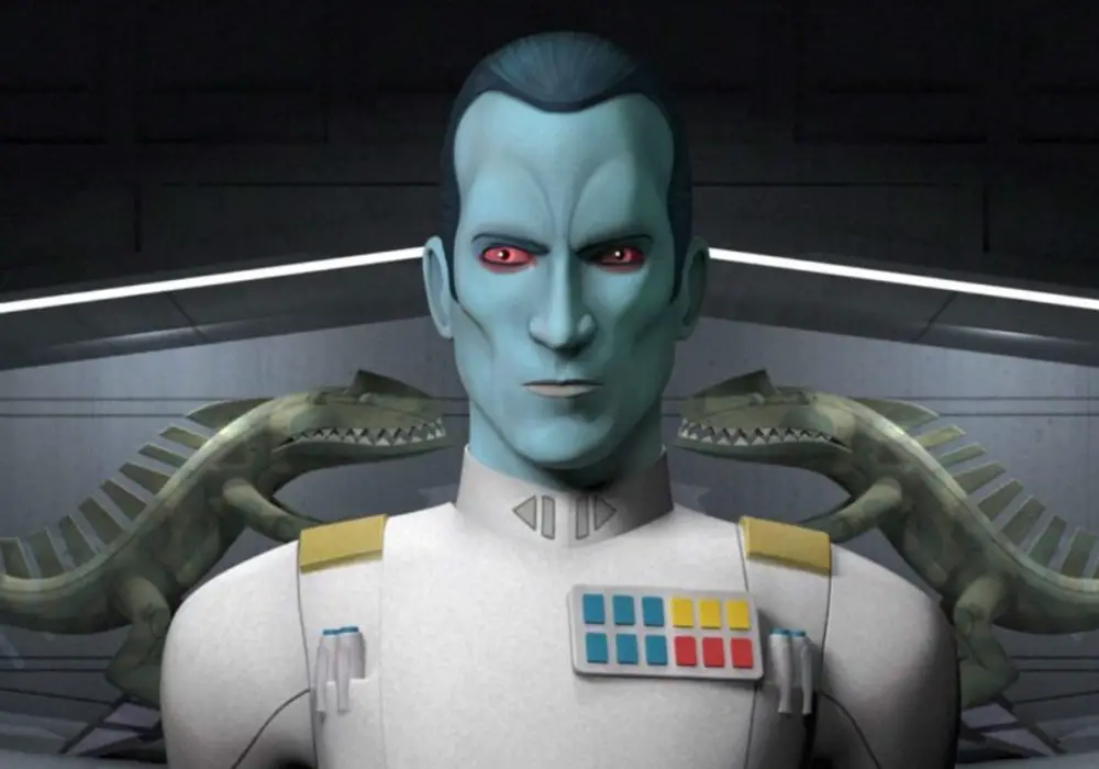 The Star Wars character Thrawn