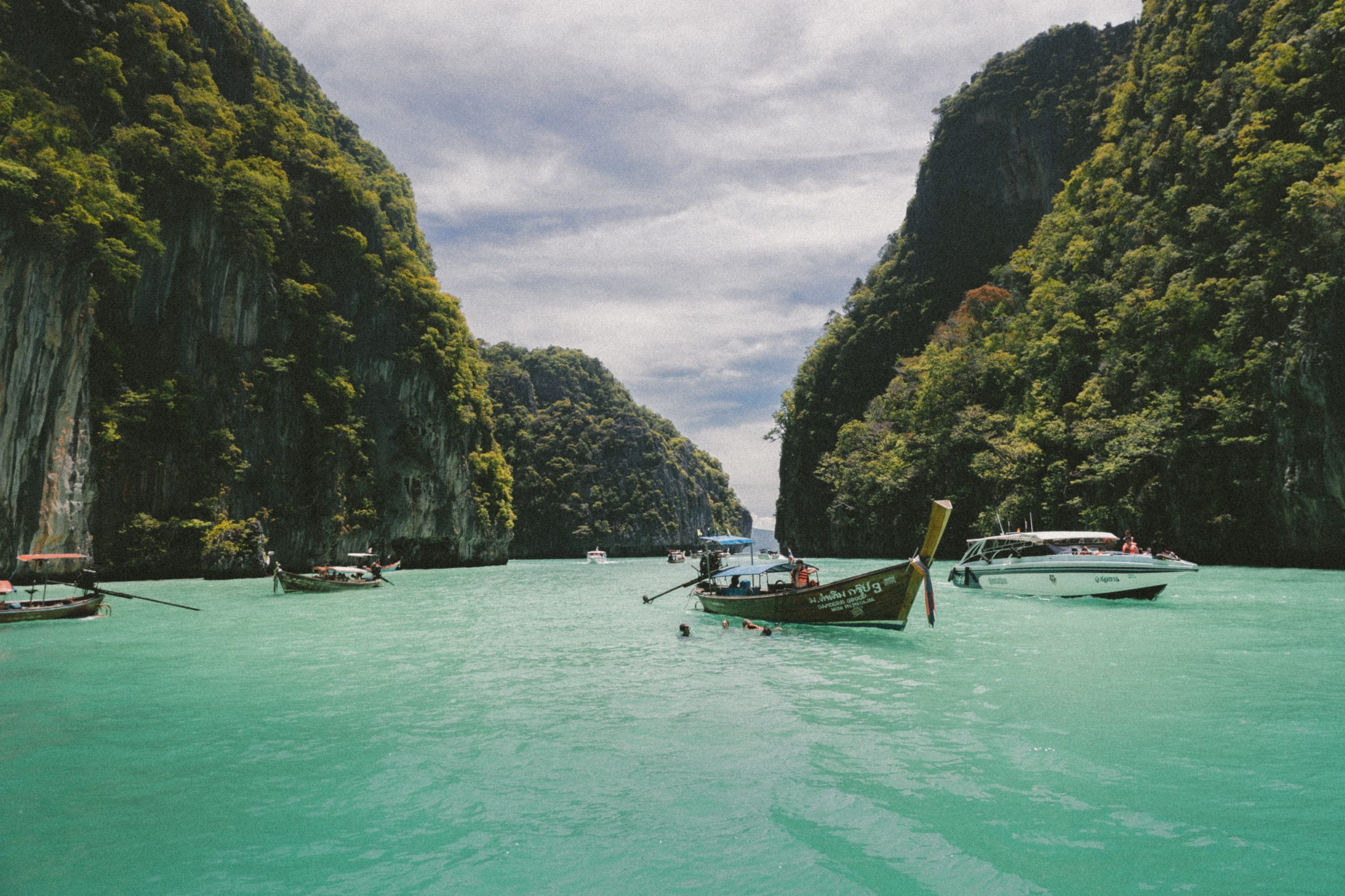 in article about honeymoon destinations, a river in Thailand