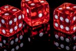 in an article about gambling at an online casino, a pair of red dice