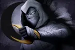 An illustration of the character Moon Knight.
