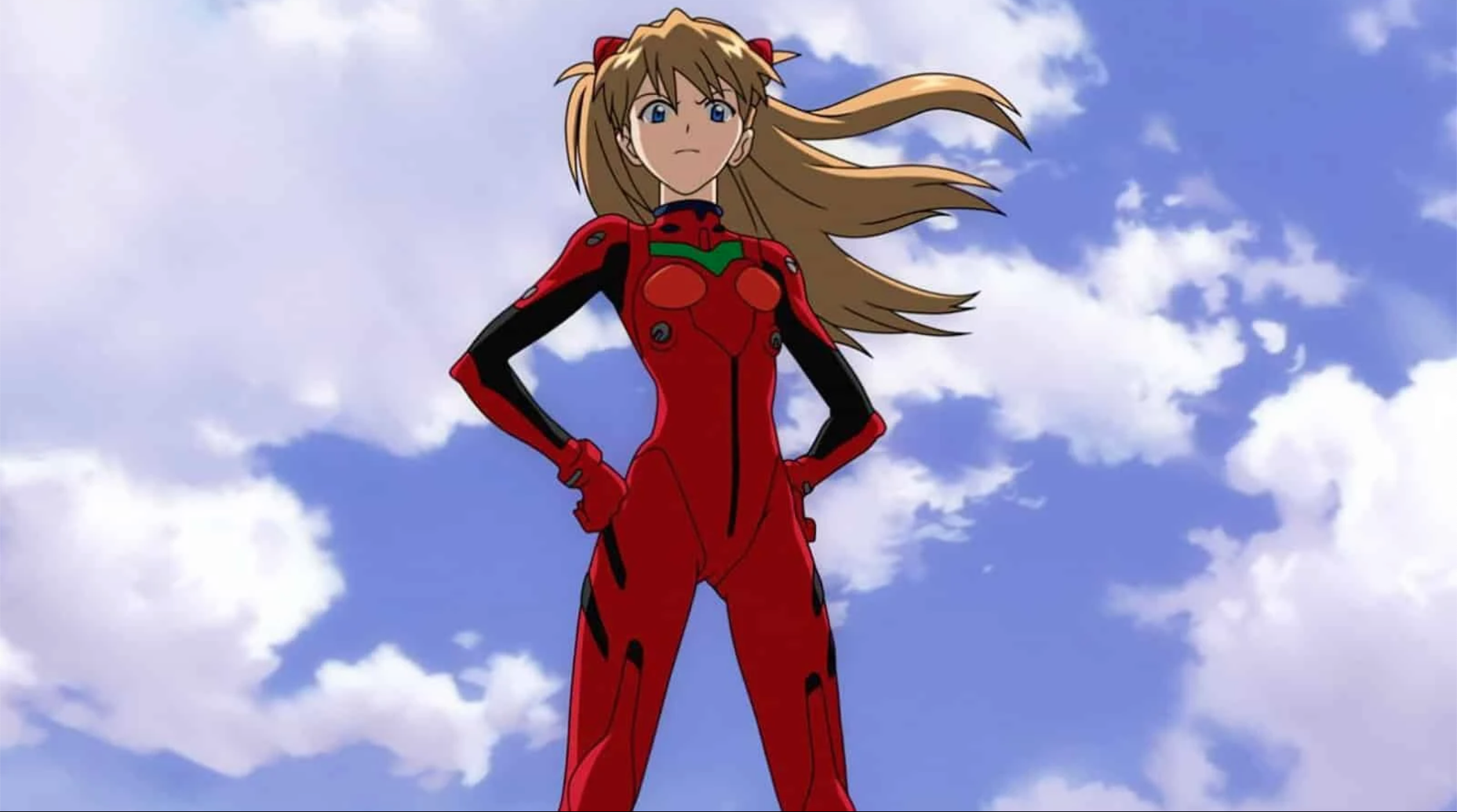Neon Genesis Evangelion Image from google of a character doing a power pose