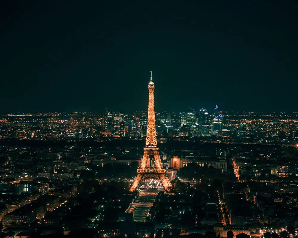 Paris at night