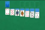 screenshot of solitaire game