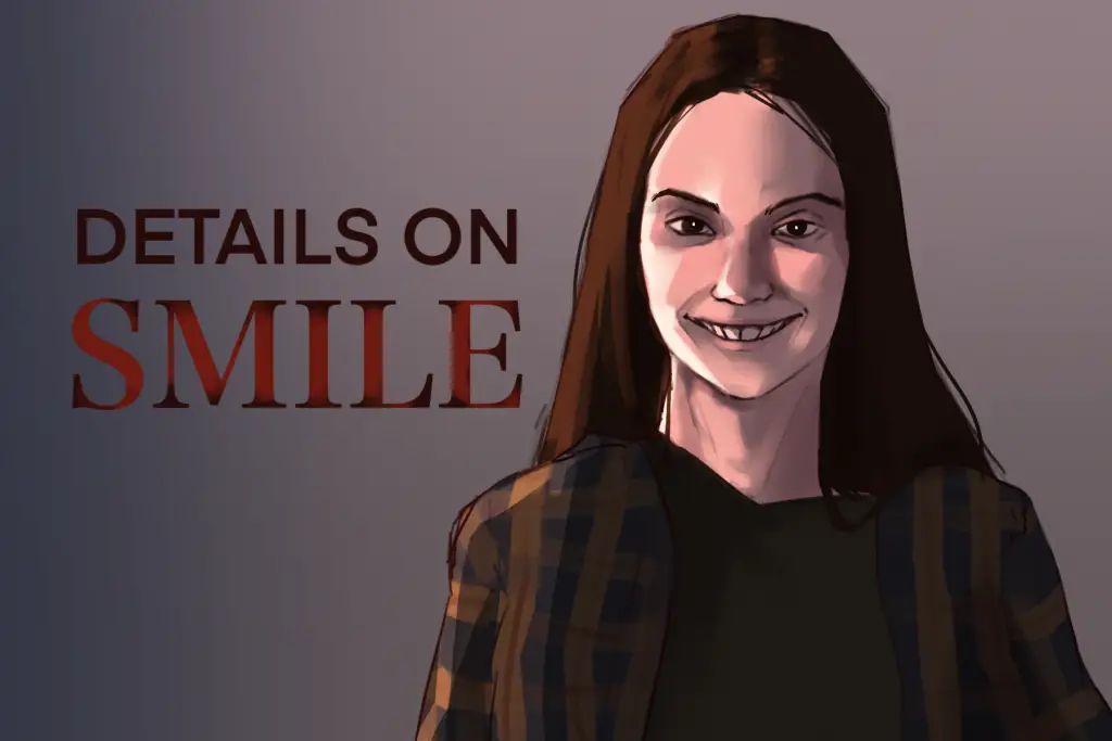 In an article about Smile, an illustration of a character