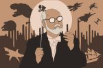 an illustration of the composer John Williams