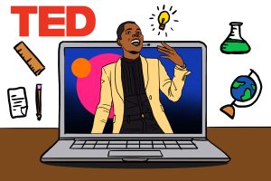 an illustration of ted talks