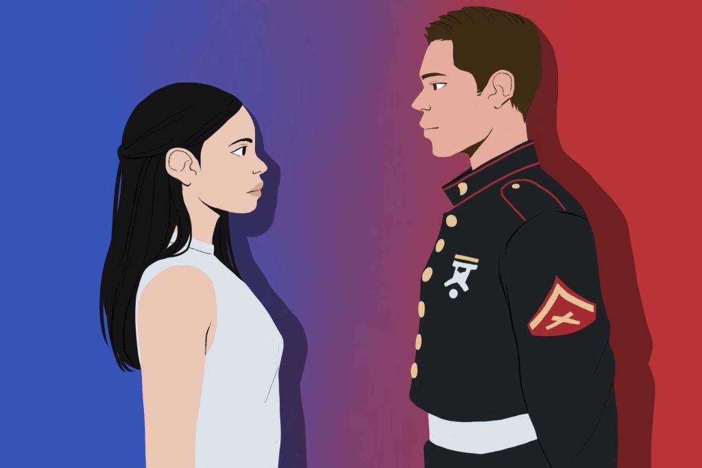 the two main characters in Purple Hearts
