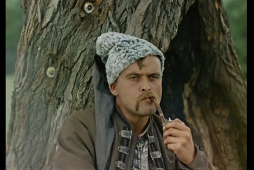 in article about Ukrainian films, screenshot from Ukrainian film Propala Hramota