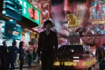 In an article about live action anime adaptations, a screenshot from the movie 'Ghost in the Shell.'