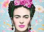 In an article about Latina representation in media, a portrait of Frida Kahlo