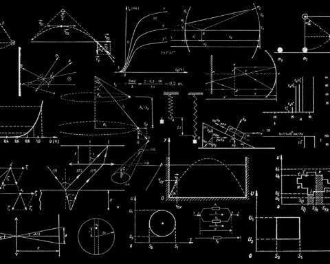 In an article about math rock, the image shows math equations.