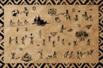 In an article about an Internet Shutdown, a parchment contains hieroglyphic symbolizations of post-apocalyptic civilization.