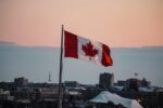 In an article about Canada Tech a Canadian flag